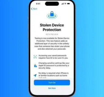 阳西苹果授权维修店分享被盗设备保护功能开启方法