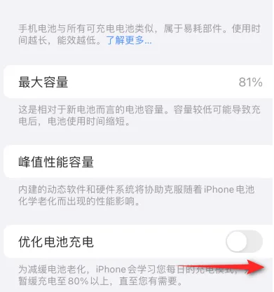 阳西苹果15维修分享iPhone15充电到80%就充不进电了怎么办 