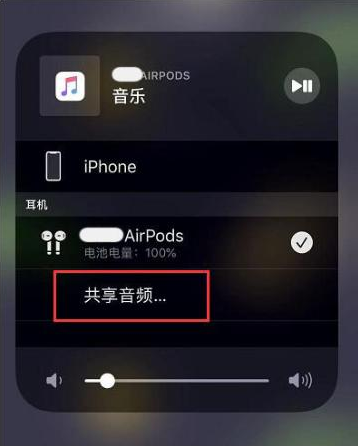 阳西苹果14音频维修点分享iPhone14音频共享设置方法 