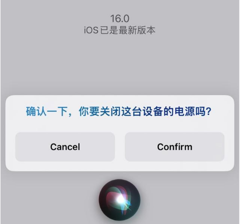 阳西苹果手机维修分享iOS 16 Beta5为什么要取消Siri语音关机功能 