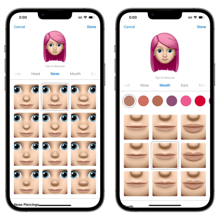 阳西苹果手机维修分享​iOS 16中的拟我表情有了哪些变化和升级 